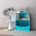 Garvee Kids Bookshelf and Toy Organizer 2-Tier Wood Storage Shelf with Anti-Tip Safety, Perfect Height Bookcase