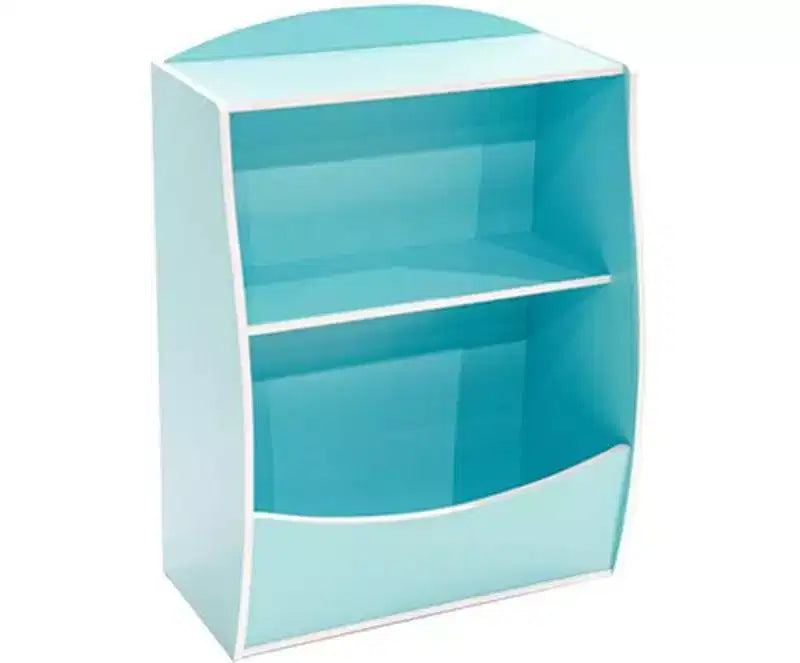 Étagère à livres et organisateur de jouets pour enfants – Étagère de rangement en bois à 2 niveaux avec dispositif anti-basculement