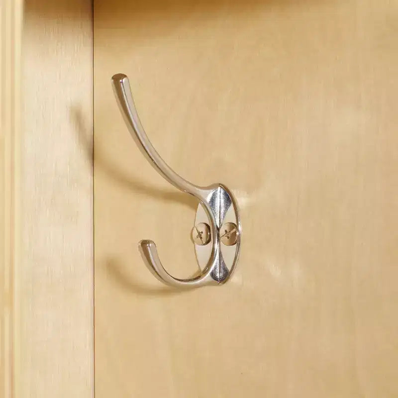 Porte-manteau à 2 sections avec banc et compartiments de rangement