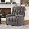 Adjustable reclining sofa (110 - 160), footstool + side pocket, ergonomic design