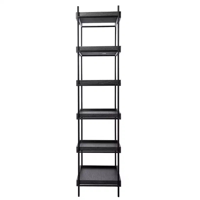 Étagère coulissante noire