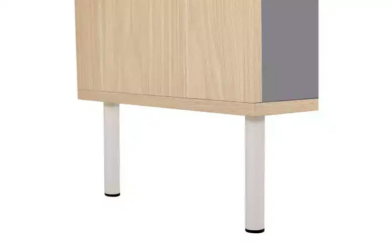 Arbre à chat et meuble d'appoint modernes, étagère en bois avec cache-litière