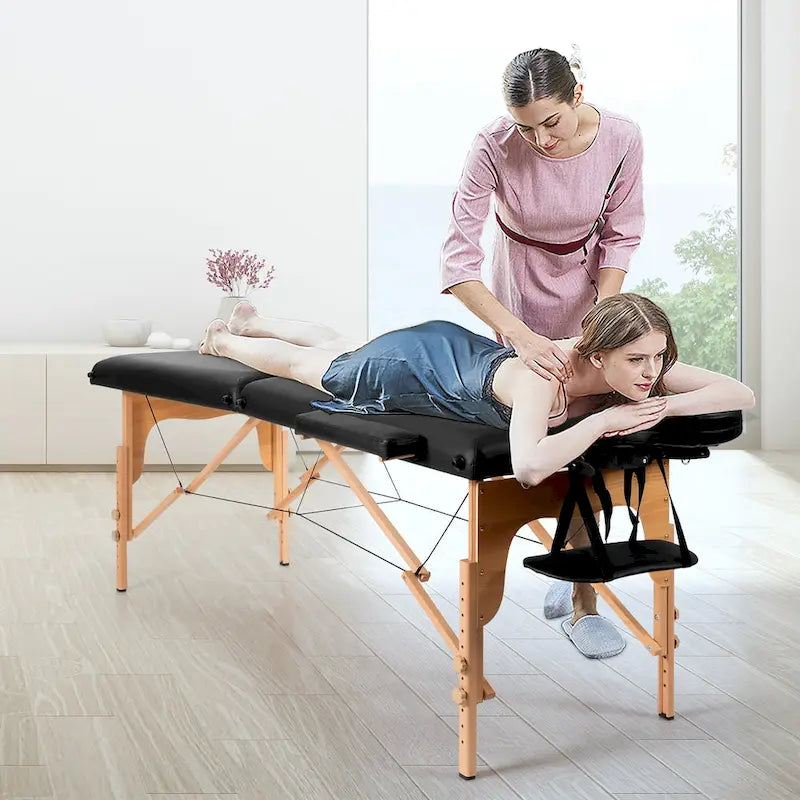Table de massage portable ajustable pour lit de spa facial et tatouage