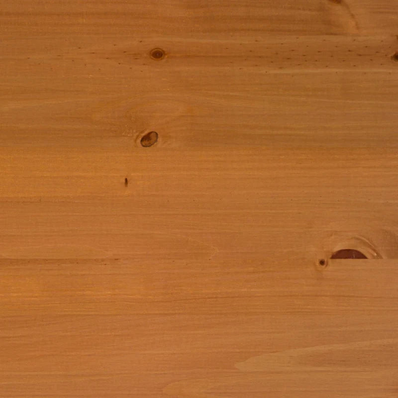 Lit plateforme de rangement en bois massif Mid-Century Modern