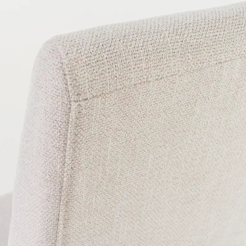 Chaise de salle à manger en tissu du milieu du siècle
