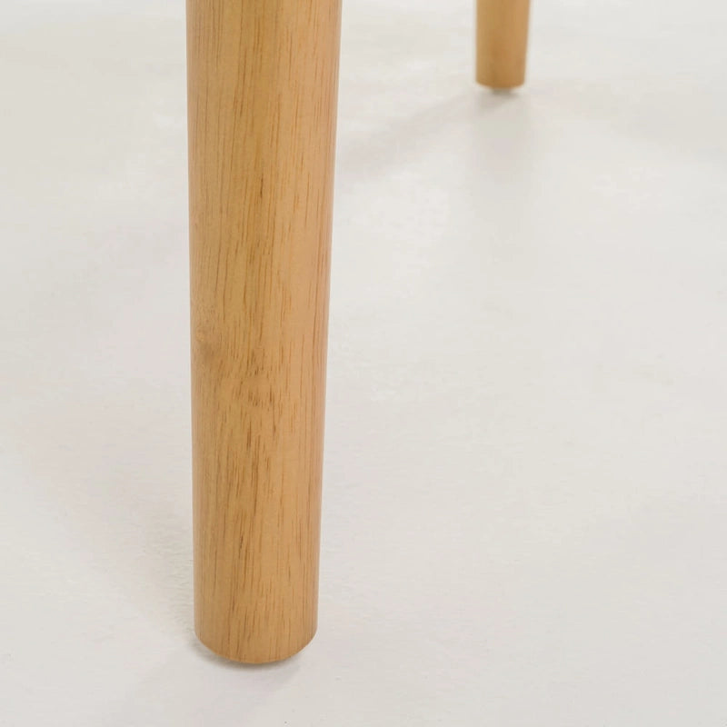 Chaise de salle à manger en tissu du milieu du siècle
