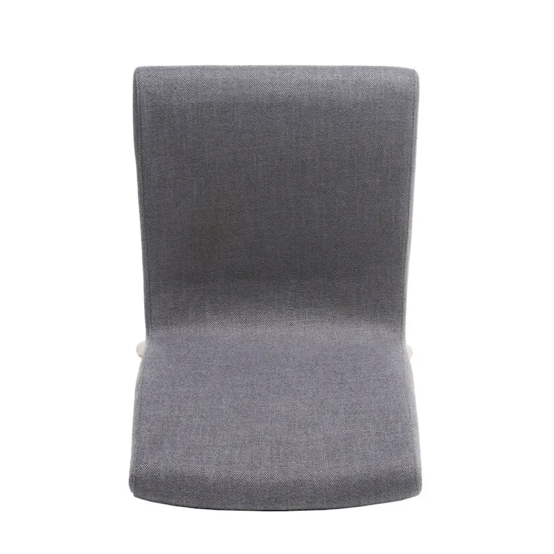 Chaise de salle à manger en tissu du milieu du siècle