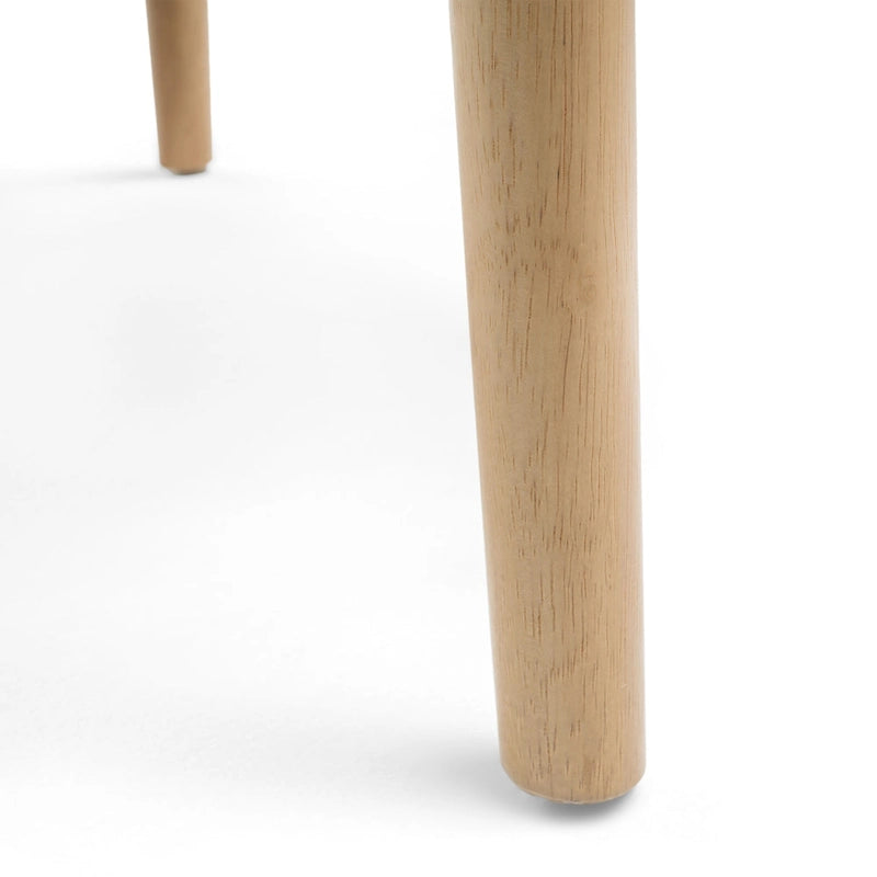 Chaise de salle à manger en tissu du milieu du siècle