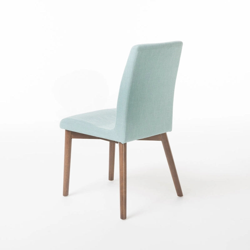 Chaise de salle à manger en tissu du milieu du siècle
