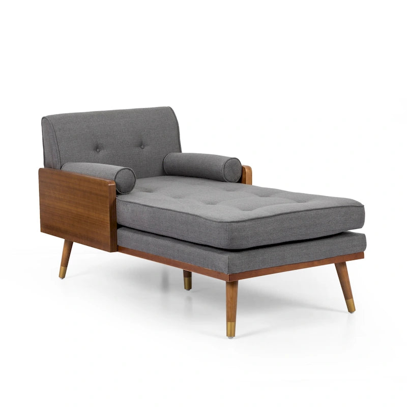 Chaise longue moderniste du milieu du siècle