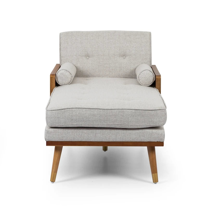 Chaise longue moderniste du milieu du siècle