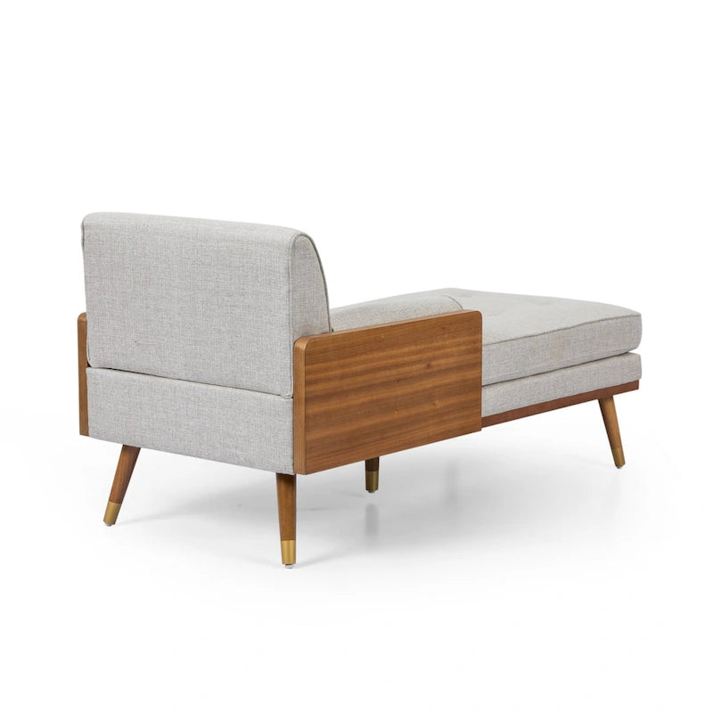 Chaise longue moderniste du milieu du siècle