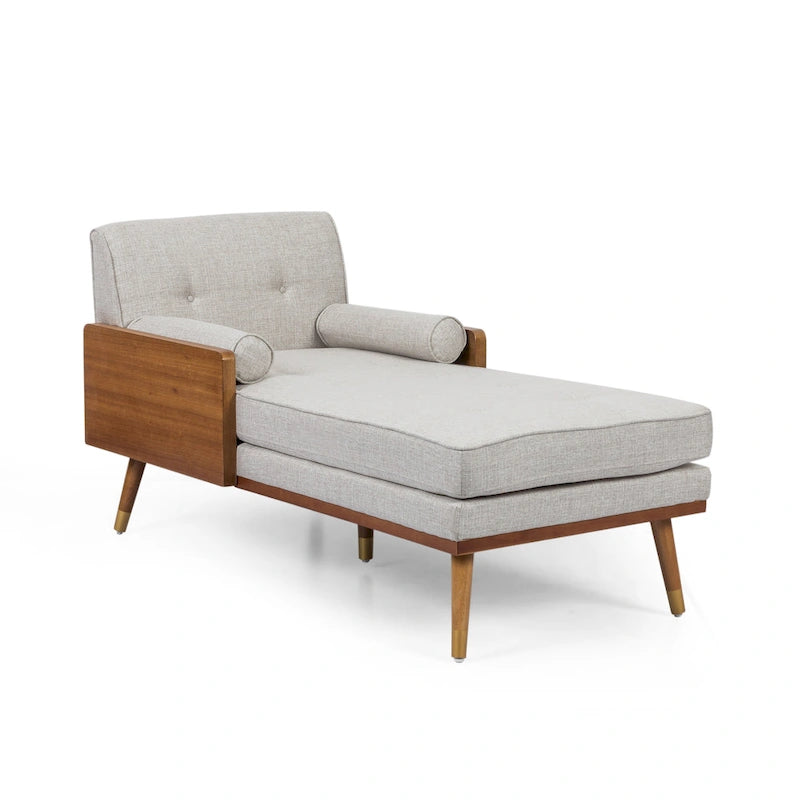 Chaise longue moderniste du milieu du siècle