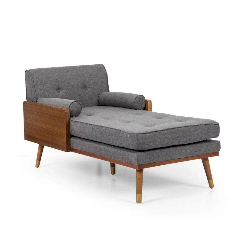 Chaise longue moderniste du milieu du siècle