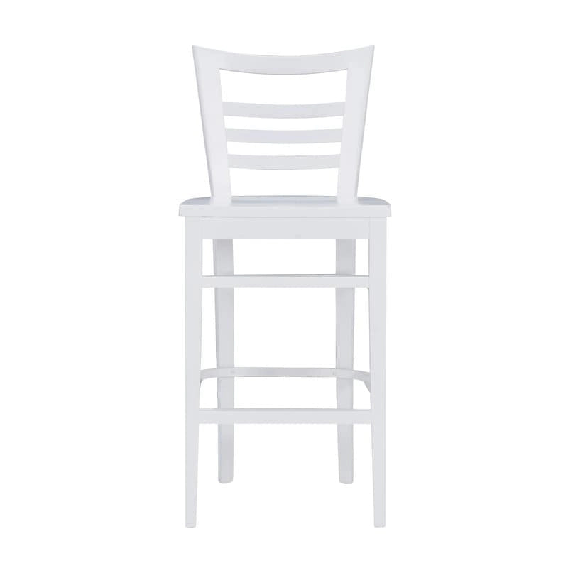 Tabouret de bar rustique en bois massif