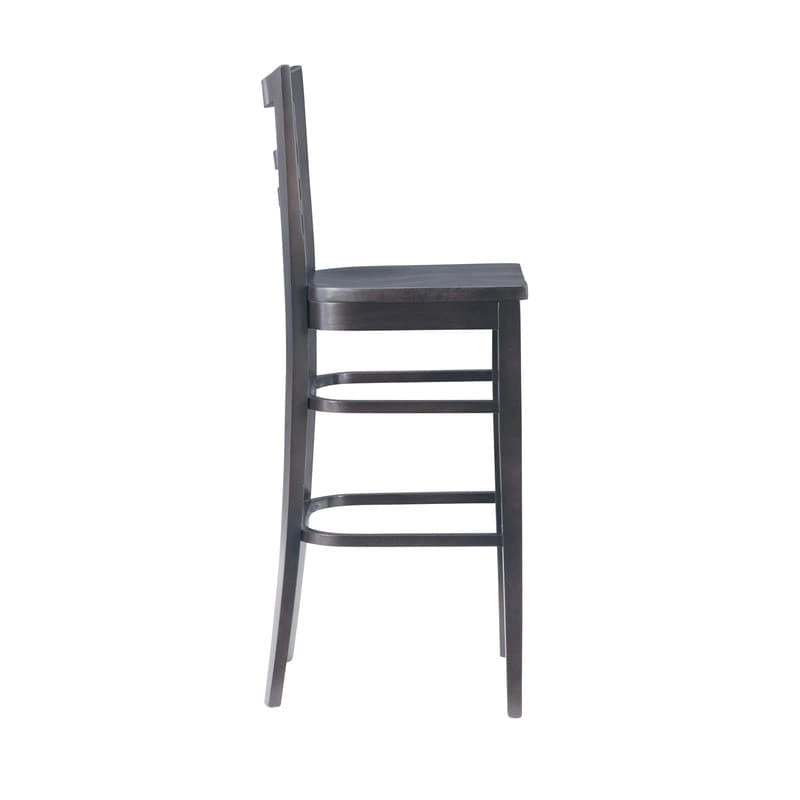 Tabouret de bar rustique en bois massif