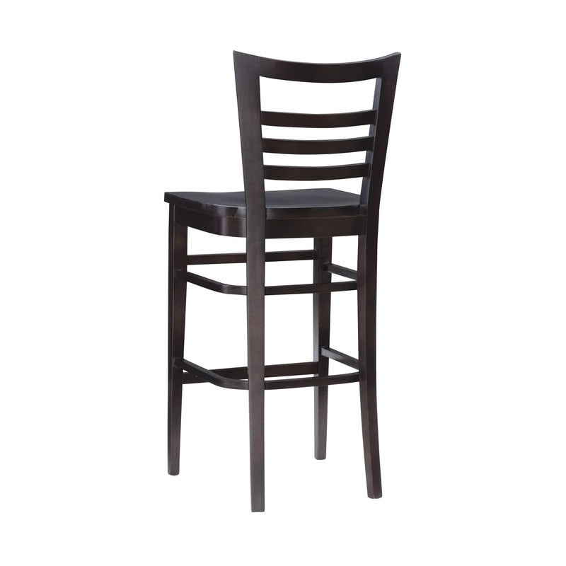 Tabouret de bar rustique en bois massif