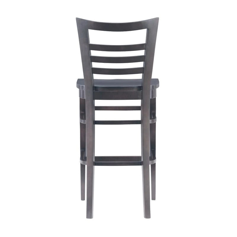 Tabouret de bar rustique en bois massif