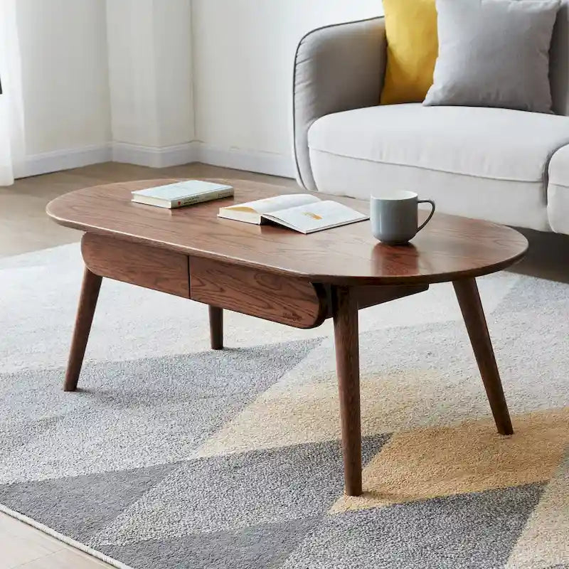 Table basse en bois massif