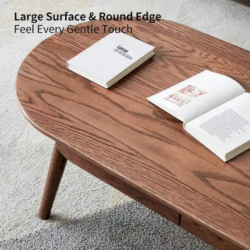 Table basse en bois massif