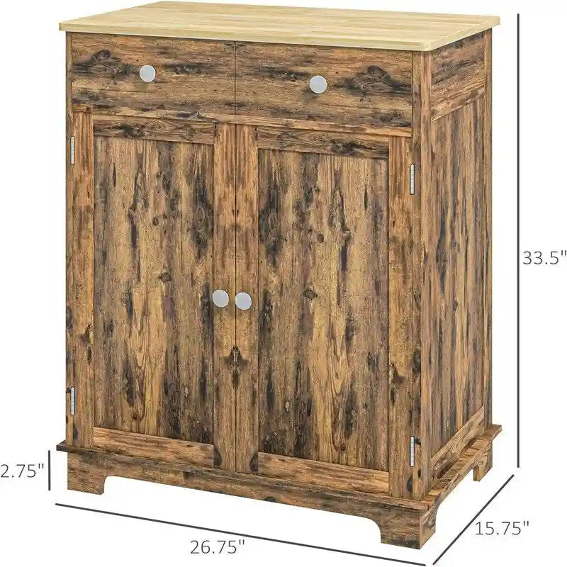 Buffet de salle à manger, meuble de rangement de cuisine