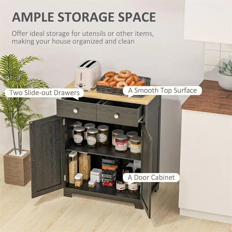 Buffet de salle à manger, meuble de rangement de cuisine