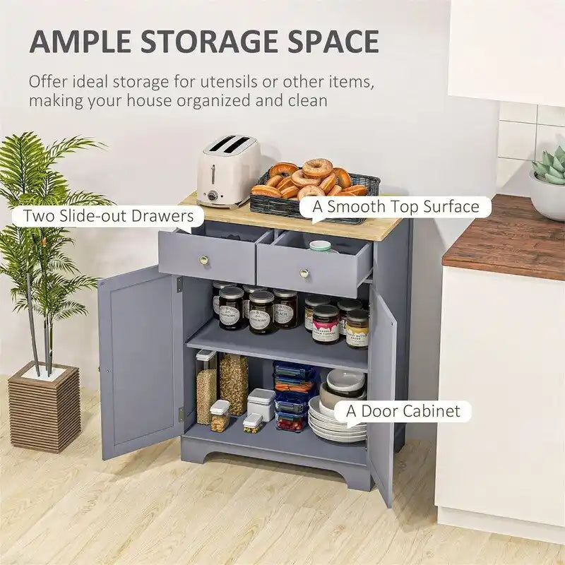 Buffet de salle à manger, meuble de rangement de cuisine