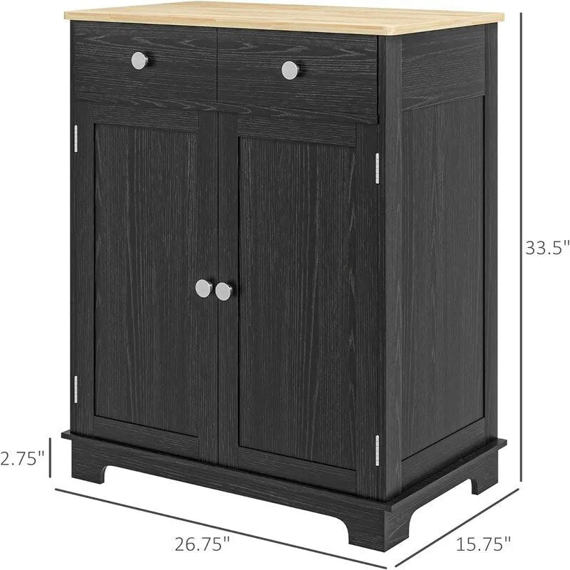 Buffet de salle à manger, meuble de rangement de cuisine
