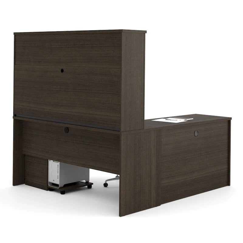 Bureau d'angle 6 tiroirs