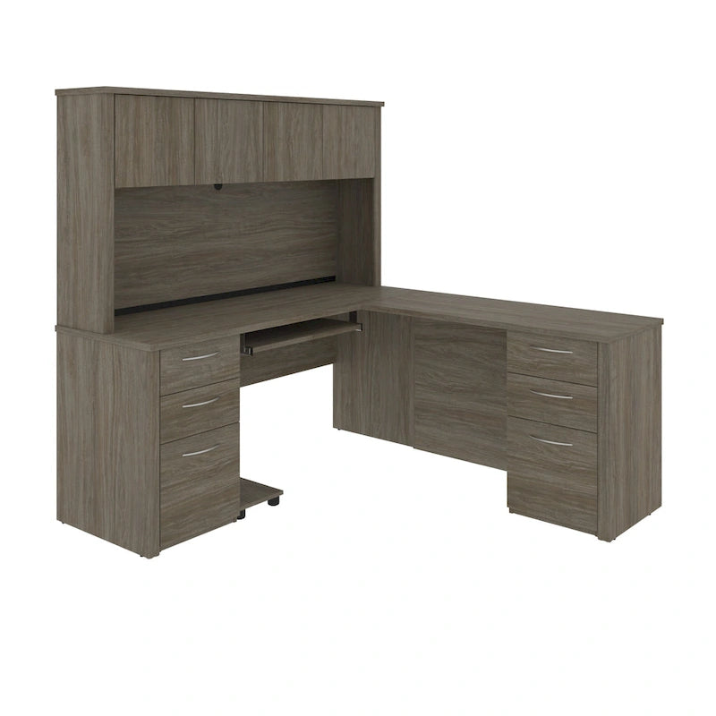 Bureau d'angle 6 tiroirs