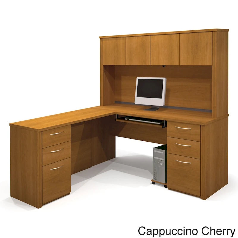 Bureau d'angle 6 tiroirs