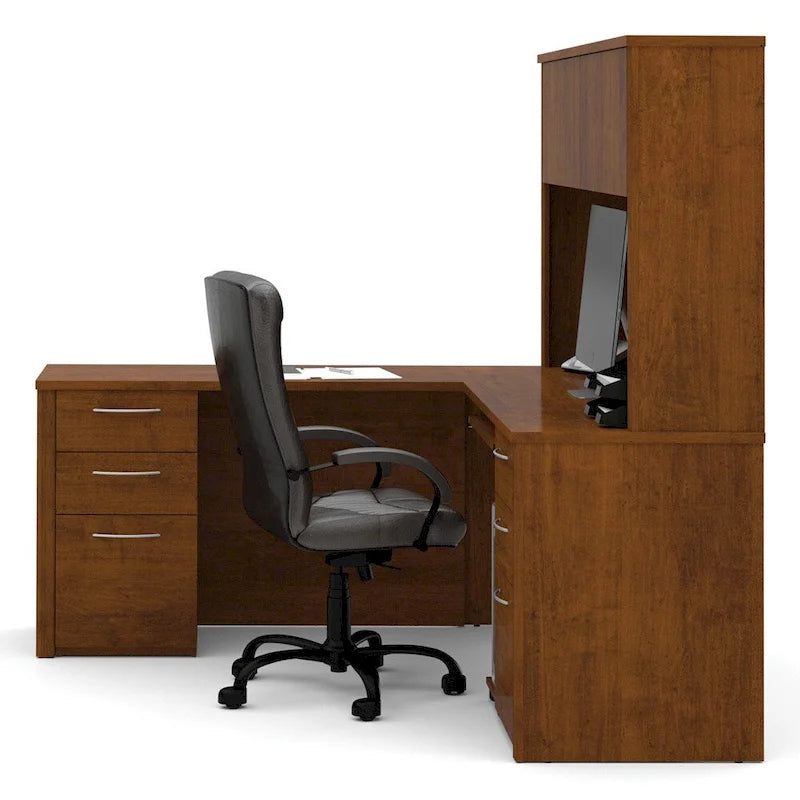 Bureau d'angle 6 tiroirs