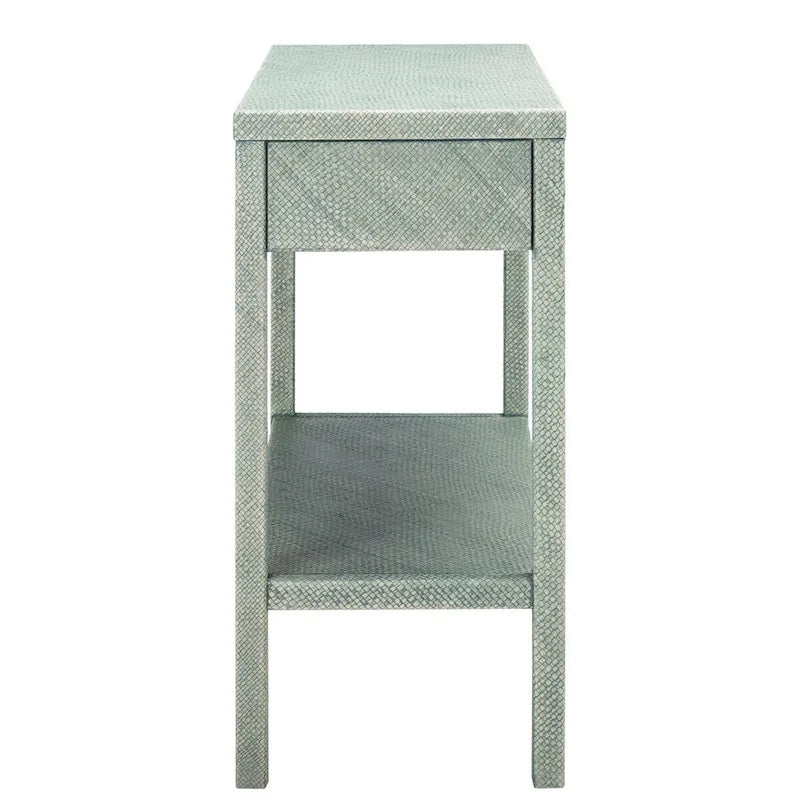 Console à 2 tiroirs et 1 étagère