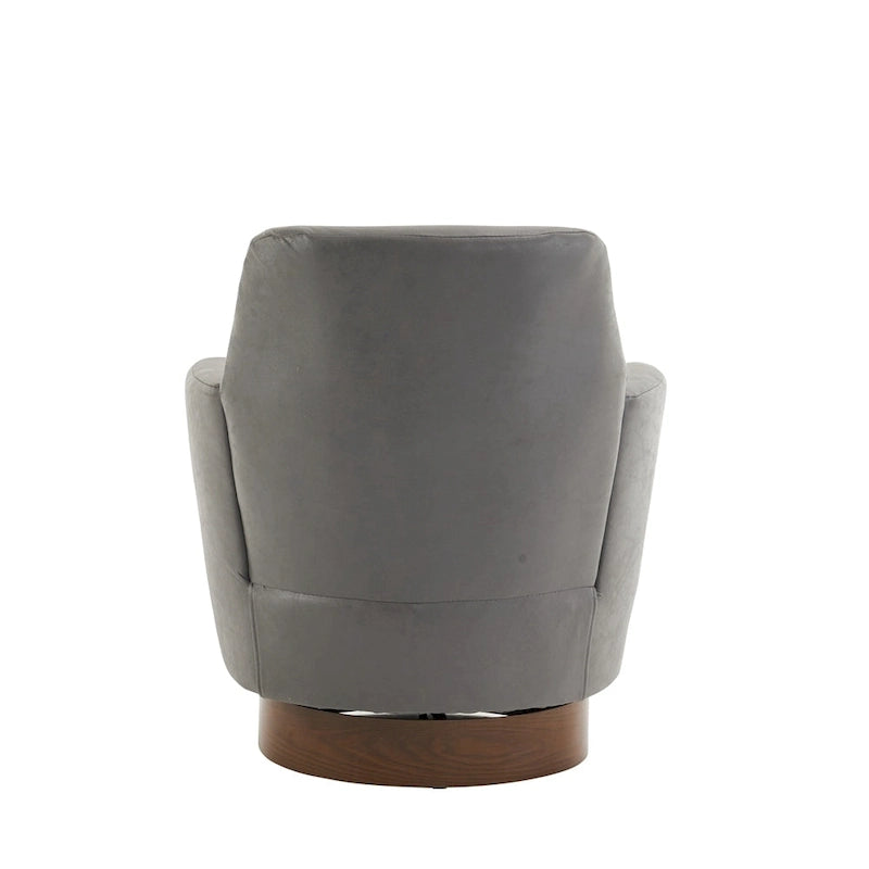 Fauteuil pivotant en similicuir