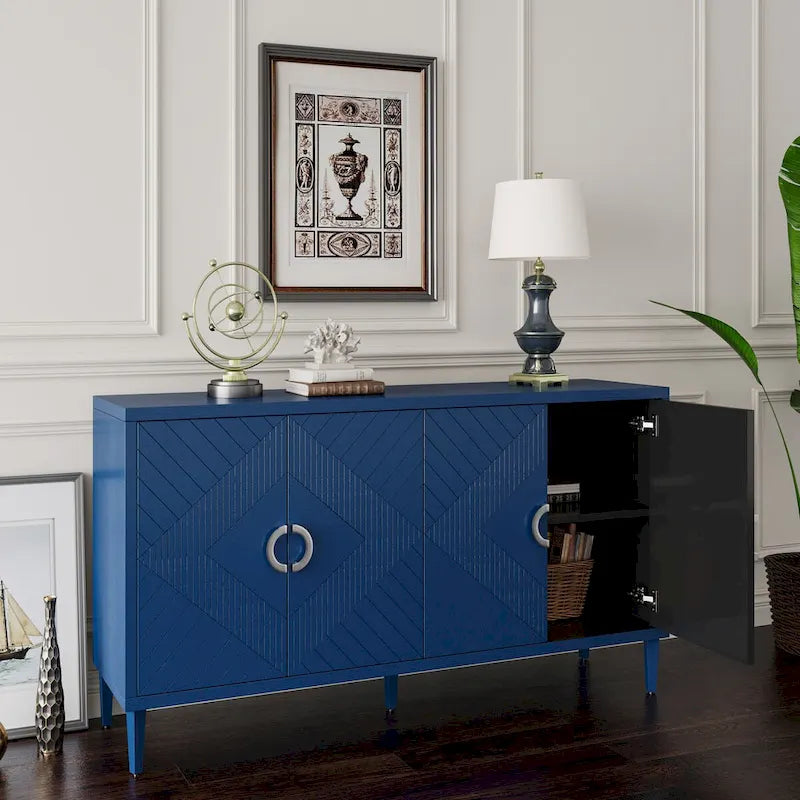 Armoire de rangement 4 portes