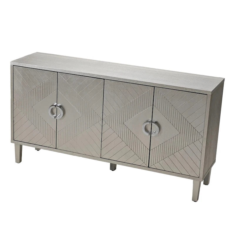 Armoire de rangement 4 portes