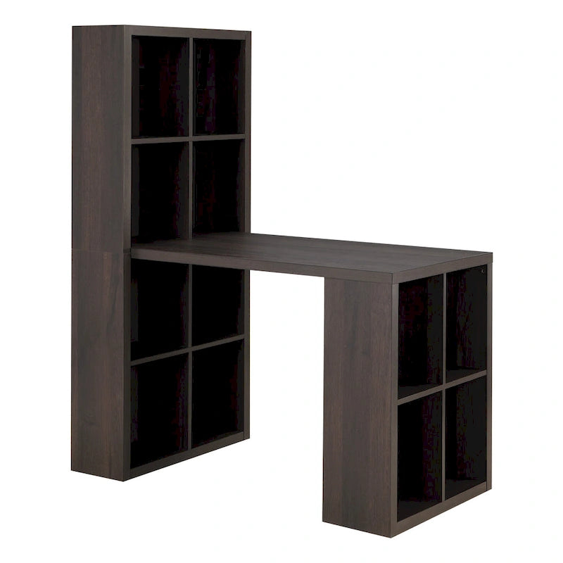Bureau et double bibliothèque